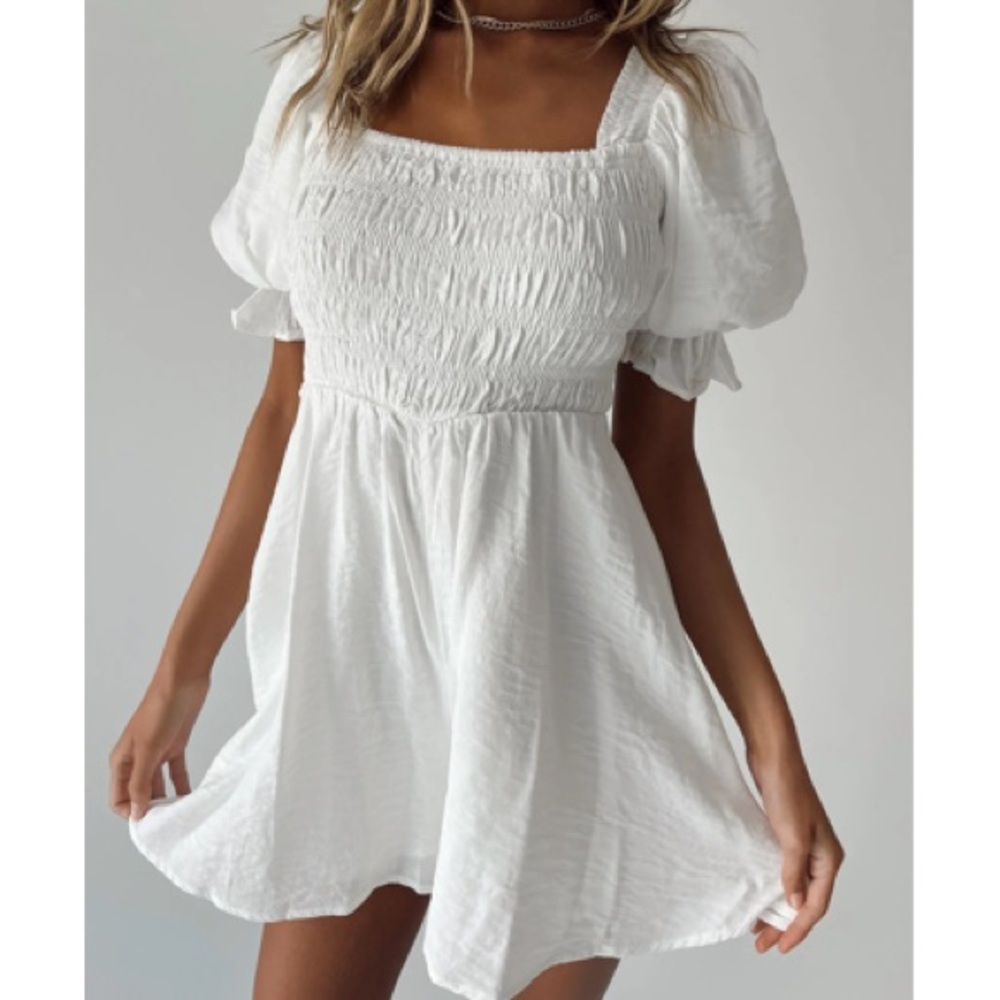 Gemi Romper White
